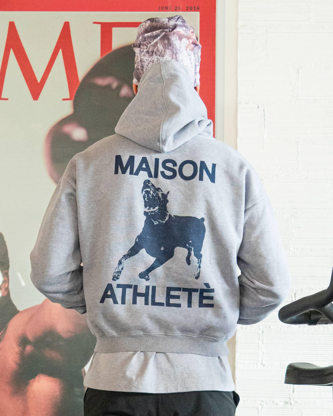 LA MAISON WARM UP HEAVY HOODIE