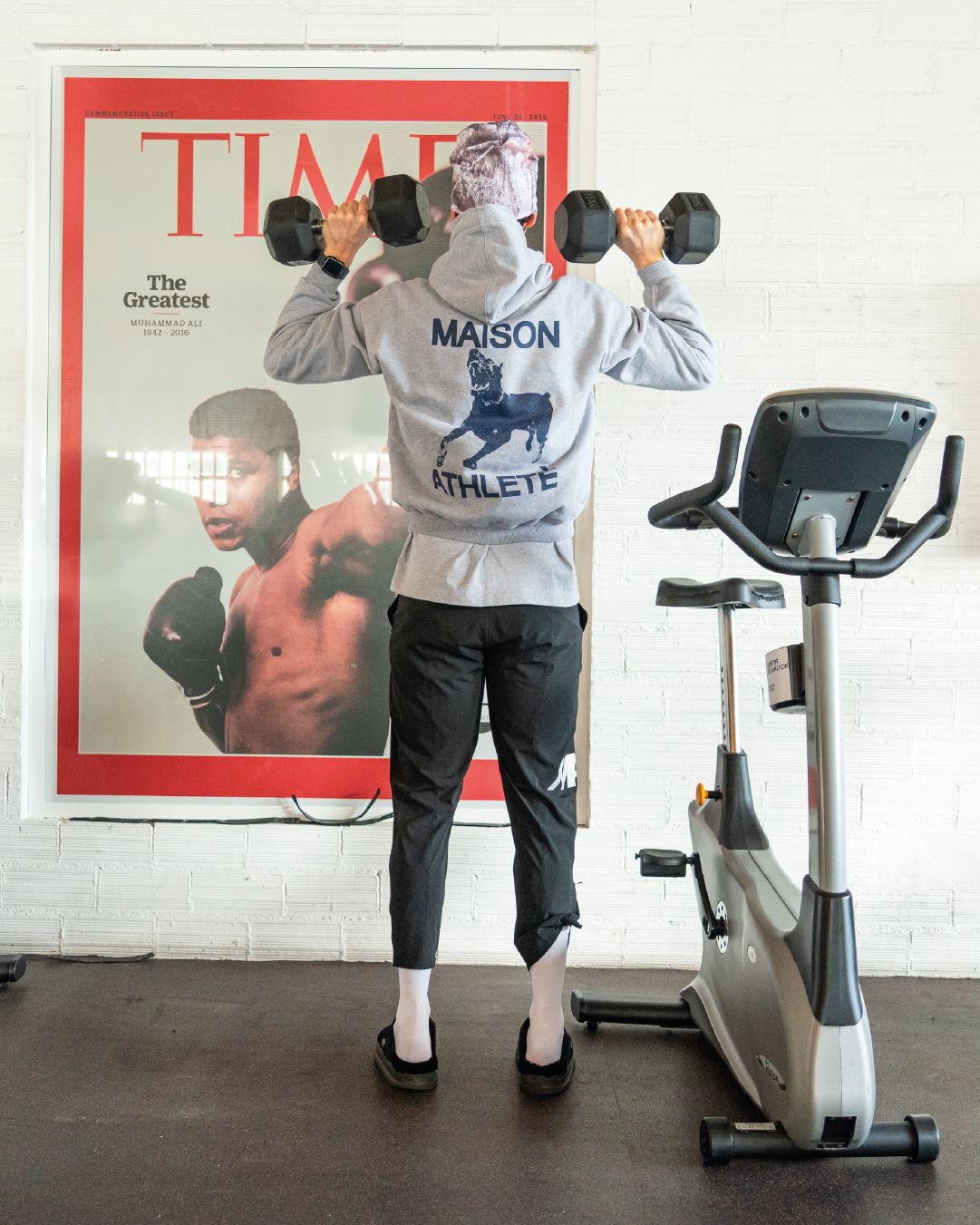 LA MAISON WARM UP HEAVY HOODIE